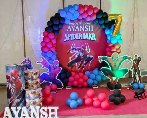 Avengers Theme Birthday Decoration